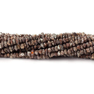 2-3mm Chocolate Brown Diamond crystal nugget beads 15 inch 220 pcs (ONLINE ORDER ONLY)
