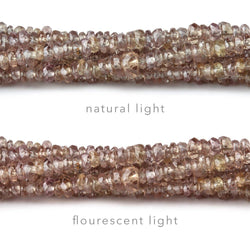 2-3mm Color Change Garnet Faceted Rondelle Beads 16 inch 220 pieces (ONLINE ORDER ONLY)