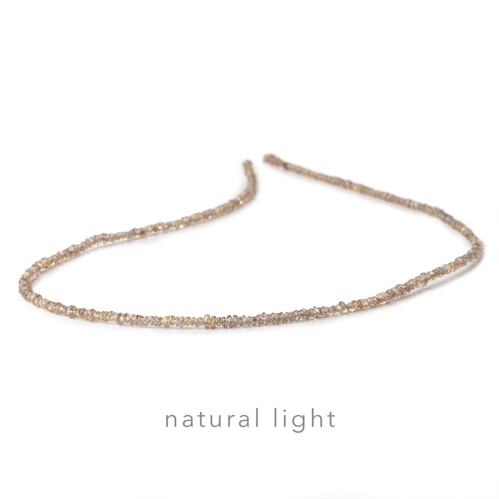 2-3mm Color Change Garnet Faceted Rondelle Beads 16 inch 220 pieces (ONLINE ORDER ONLY)