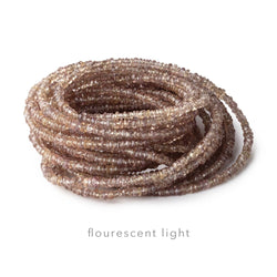 2-3mm Color Change Garnet Faceted Rondelle Beads 16 inch 220 pieces (ONLINE ORDER ONLY)