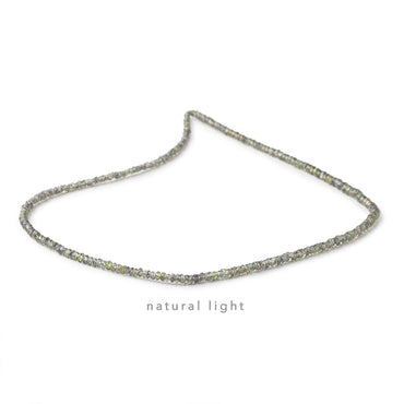 2-3mm Color Change Sapphire Faceted Rondelle beads 16 inch 274 pieces (ONLINE ORDER ONLY)