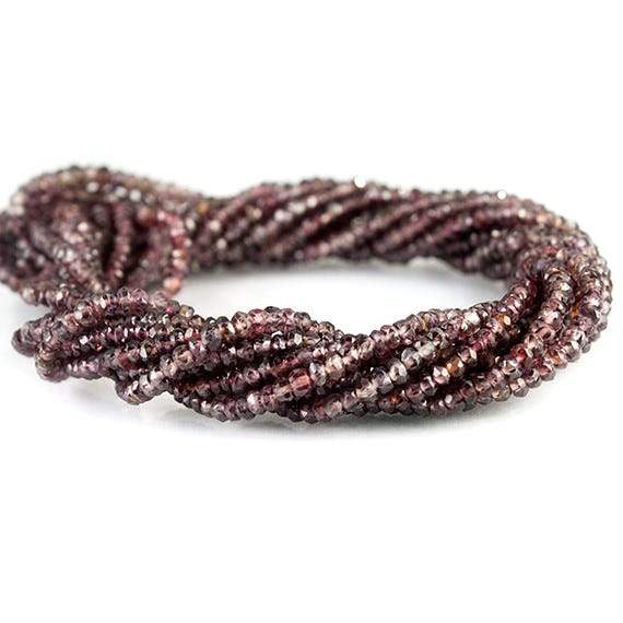 2 - 3mm Color Change Sapphire Faceted Rondelle Beads 17 inch (ONLINE ORDER ONLY)