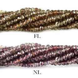 2 - 3mm Color Change Sapphire Faceted Rondelle Beads 17 inch (ONLINE ORDER ONLY)