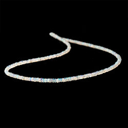 2-3mm Ethiopian Opal plain rondelle beads 18 inch 300 pieces AA (ONLINE ORDER ONLY)