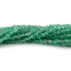 2-3mm Light Zambian Emerald Chip Beads 15 inch 300 pieces (ONLINE ORDER ONLY)