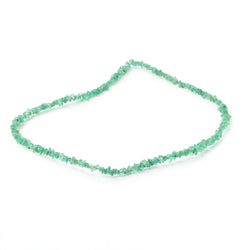 2-3mm Light Zambian Emerald Chip Beads 15 inch 300 pieces (ONLINE ORDER ONLY)