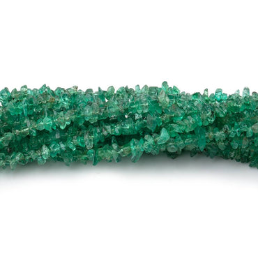 2-3mm Zambian Emerald Chip Beads 15 inch 300 pieces (ONLINE ORDER ONLY)