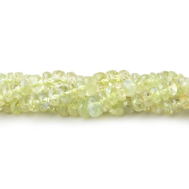 2-4.5mm Cat's Eye Chrysoberyl Faceted Rondelles 18 inch 300 Beads (ONLINE ORDER ONLY)