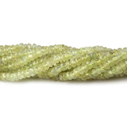 2-4mm Cat's Eye Chrysoberyl faceted rondelle beads 18 inch 295 pieces (ONLINE ORDER ONLY)