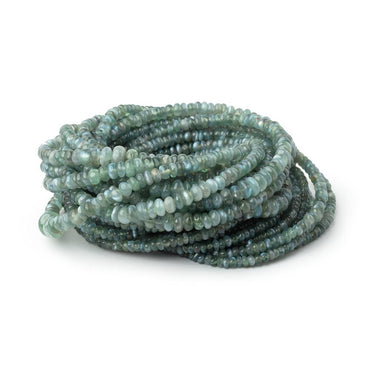 2-4mm Cat's Eye Chrysoberyl Plain Rondelle Beads 18 inch 310 pieces AAA (ONLINE ORDER ONLY)