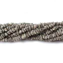 2-4mm Champagne Grey Diamond crystal nugget beads 15 inch 225 pieces (ONLINE ORDER ONLY)