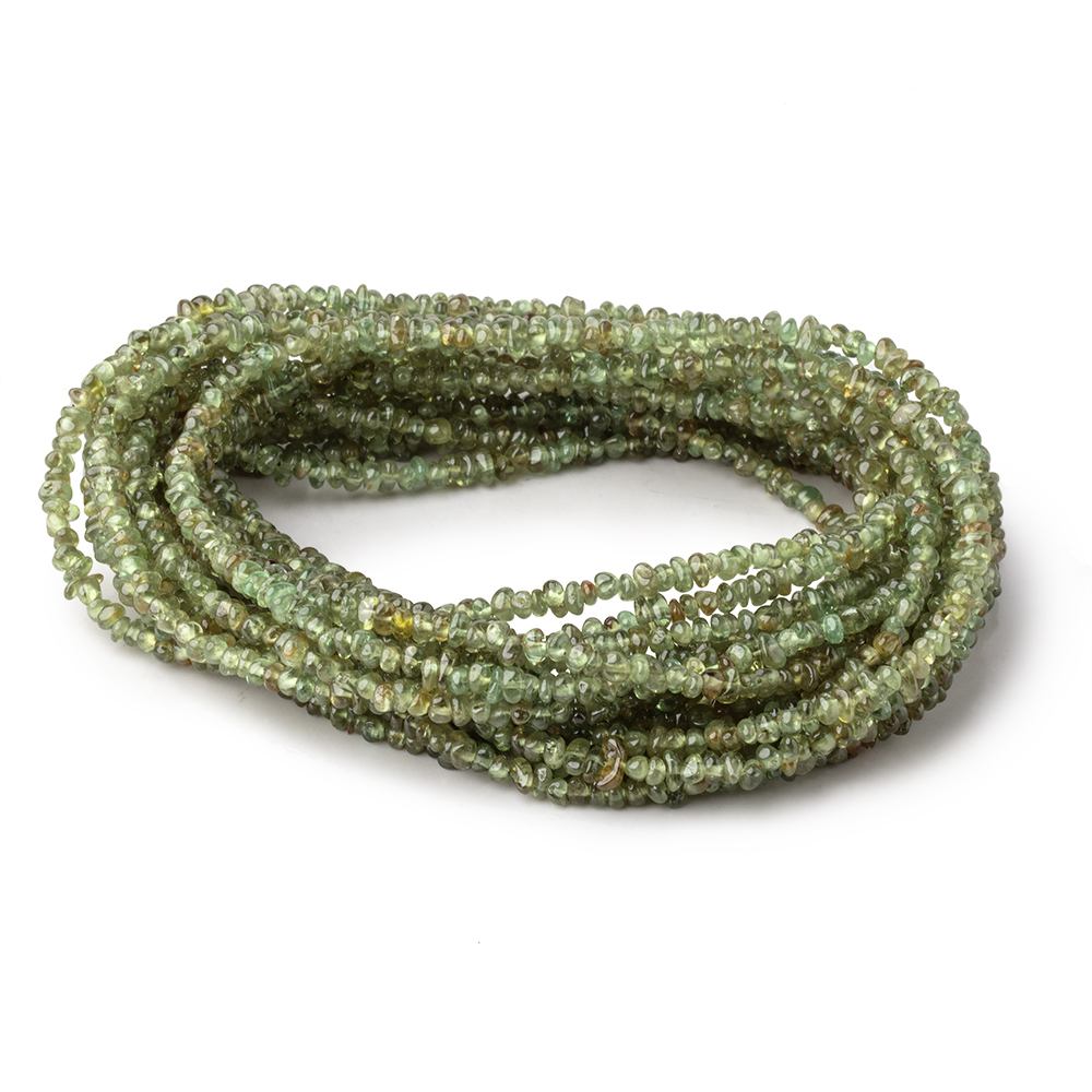 2-4mm Demantoid Garnet Plain Nugget Beads 18 inch 230 pieces (ONLINE ORDER ONLY)