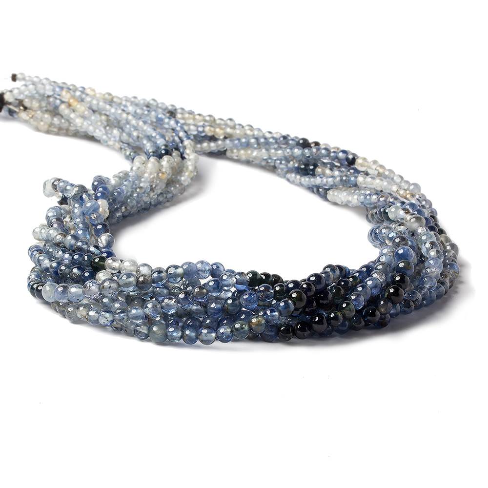 2-4mm Sapphire Beads Plain Rounds 16.5 inch 160 pieces (ONLINE ORDER ONLY)