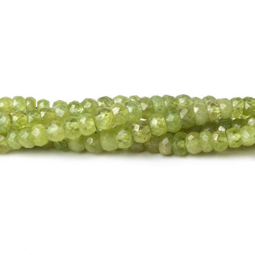 2-4mm Sphene faceted rondelle beads 18 inch 240 pieces A (ONLINE ORDER ONLY)