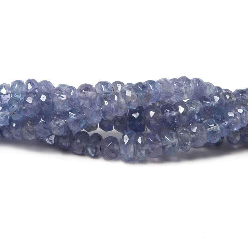 2-4mm Tanzanite Beads Faceted Rondelle 17 inch 240 pieces (ONLINE ORDER ONLY)