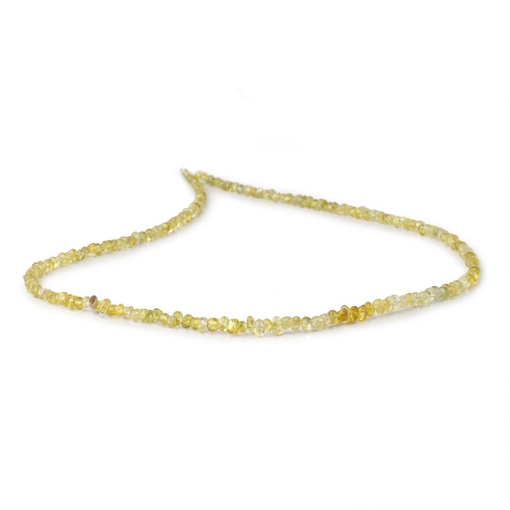 2-4mm Yellow Diopside Plain Nugget Beads 18 inch 230 pieces (ONLINE ORDER ONLY)