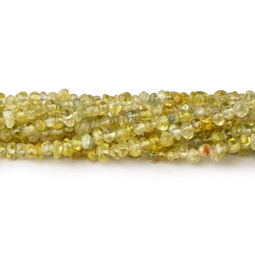 2-4mm Yellow Diopside Plain Nugget Beads 18 inch 230 pieces (ONLINE ORDER ONLY)