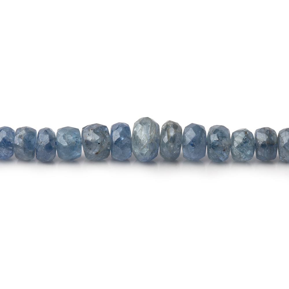 2-5.5mm Ceylon Blue Sapphire Faceted Rondelle Beads 20 inch 250 pieces (ONLINE ORDER ONLY)