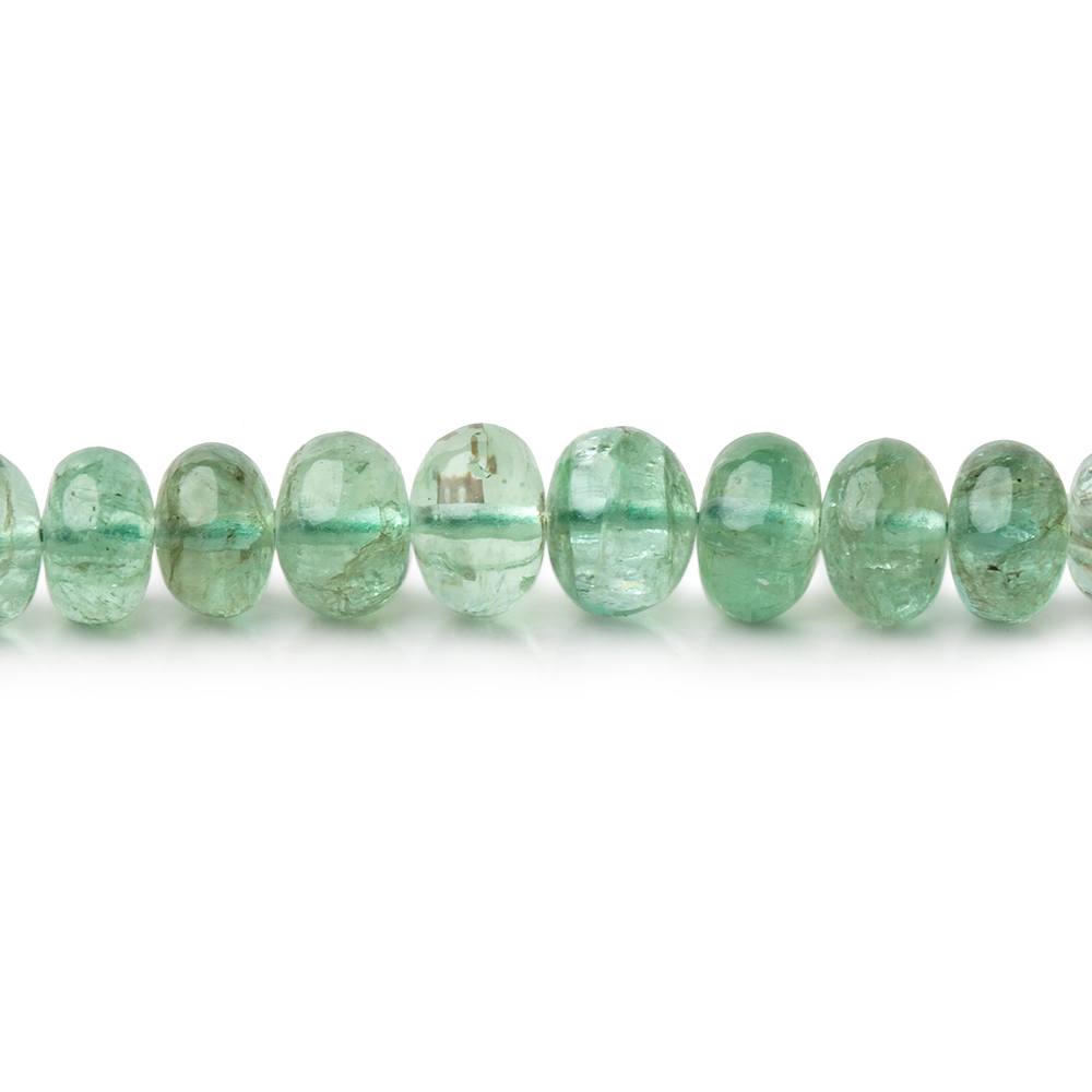 2-5.5mm Emerald Plain Rondelle Beads 20 inch 236 pieces AA (ONLINE ORDER ONLY)