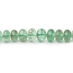 2-5.5mm Emerald Plain Rondelle Beads 20 inch 236 pieces AA (ONLINE ORDER ONLY)