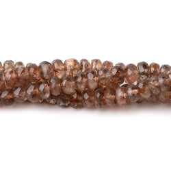 2-5mm Andalusite Faceted Rondelle Beads 18 inch 200 pieces (ONLINE ORDER ONLY)