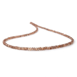 2-5mm Andalusite Faceted Rondelle Beads 18 inch 200 pieces (ONLINE ORDER ONLY)