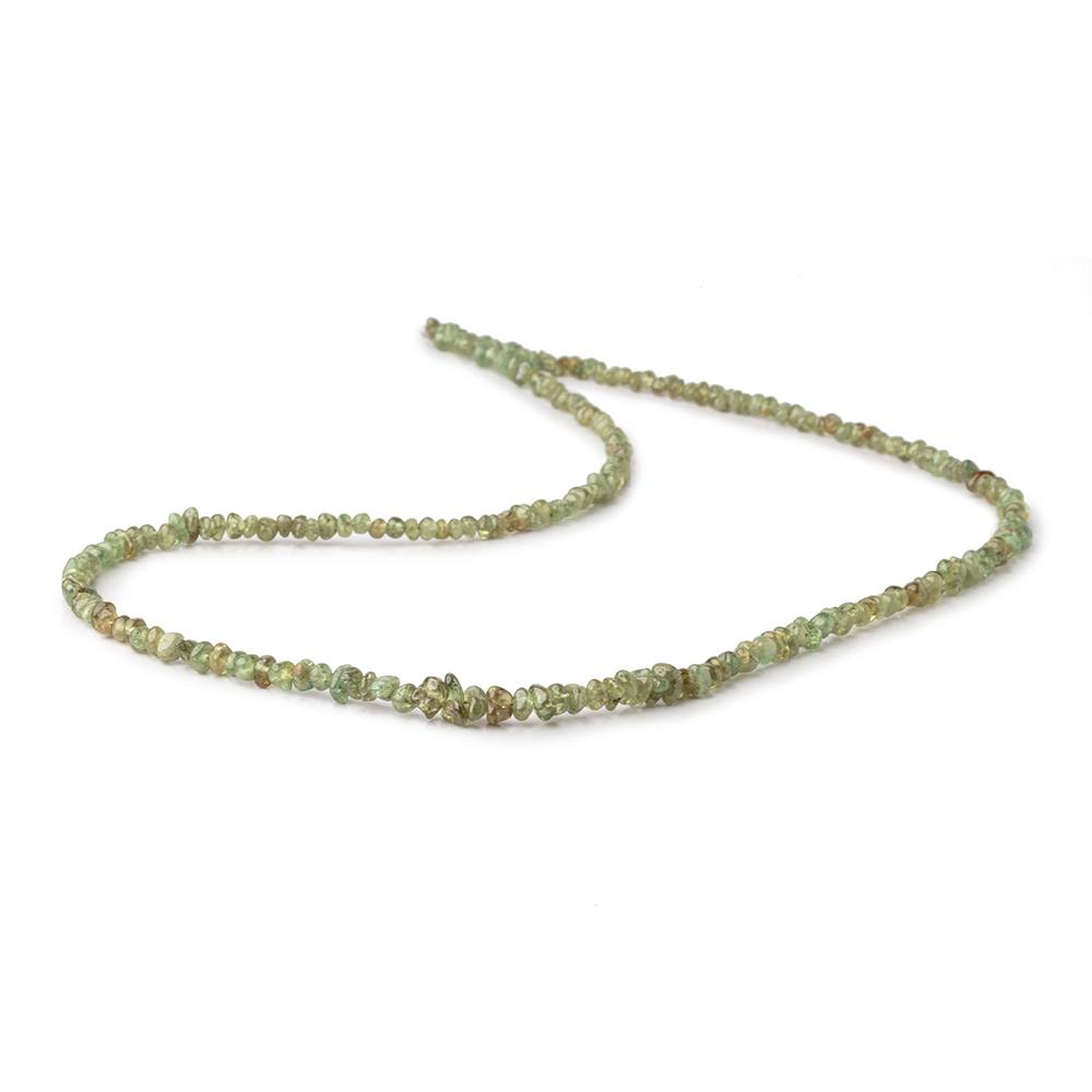2-5mm Demantoid Garnet Plain Nugget Beads 18 inch 218 pieces (ONLINE ORDER ONLY)