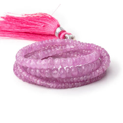 2.5-6mm Burmese Ruby Faceted Rondelle Beads 16 inch 200 pieces (ONLINE ORDER ONLY)