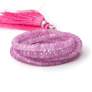 2.5-6mm Burmese Ruby Faceted Rondelle Beads 16 inch 200 pieces (ONLINE ORDER ONLY)