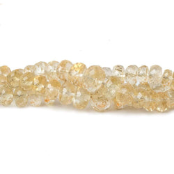 2-6mm Imperial Topaz Faceted Rondelle Beads 16 inch 182 beads (ONLINE ORDER ONLY)