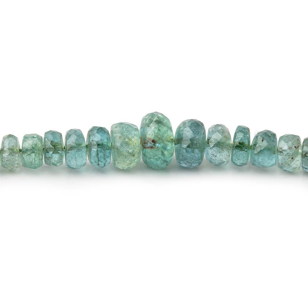 2-7mm Zambian Emerald Faceted Rondelle Beads 16 inch 215 pieces AA Grade (ONLINE ORDER ONLY)