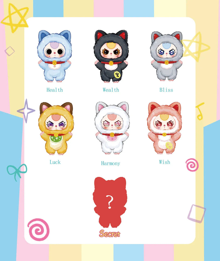 Baby Three - Billionaire cat plush lucky bag (1 Blind Box) (ONLINE ORDER ONLY)