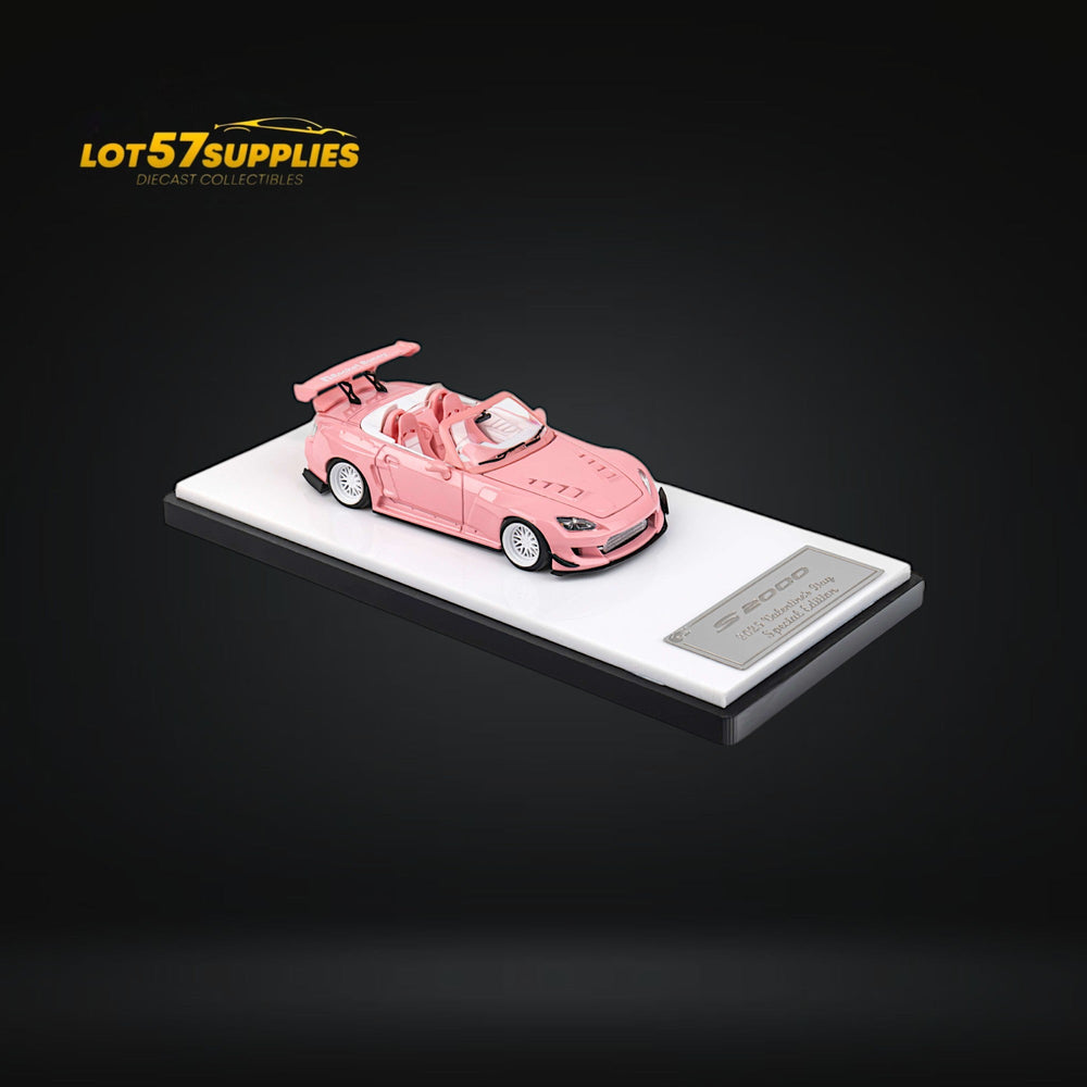 Microturbo Custom S2000 Rocket Bunny Valentine's Pink 1:64 (ONLINE ORDER ONLY)