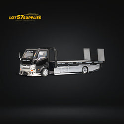 MicroTurbo HINO 300 Custom Flatbed Truck AIT Limited Edition Flatbed 1:64 (ONLINE ORDER ONLY)