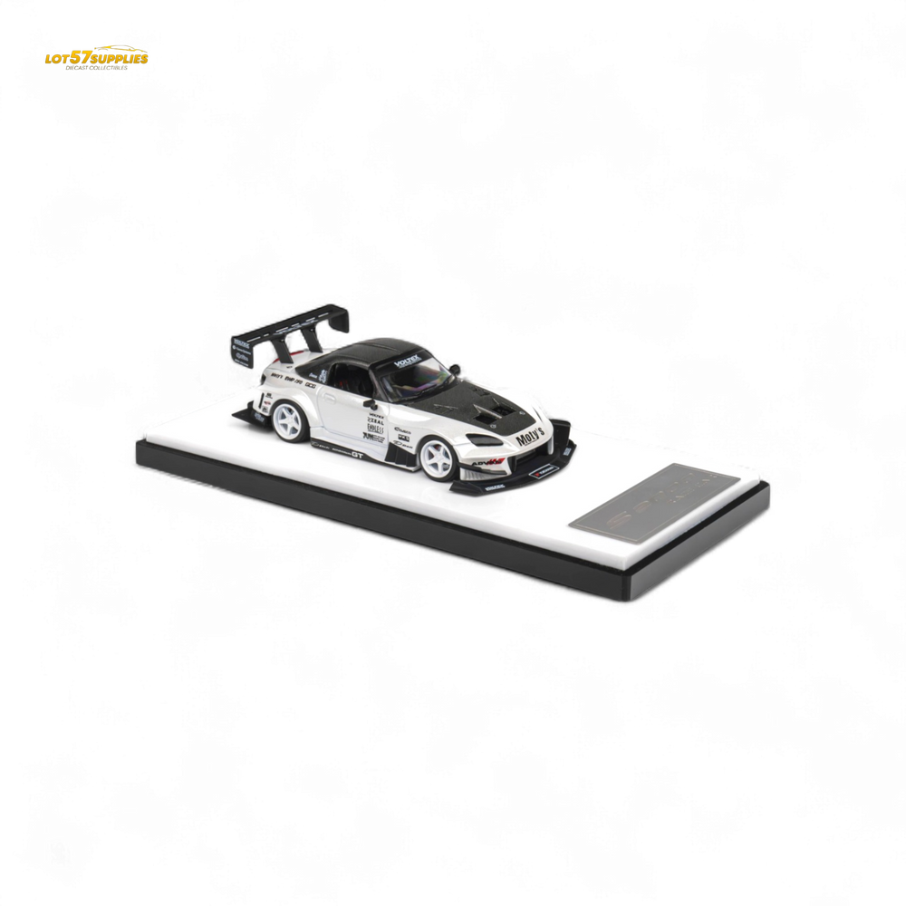 Microturbo Custom S2000 - Metallic White TOP FUEL 1:64 (ONLINE ORDER ONLY)