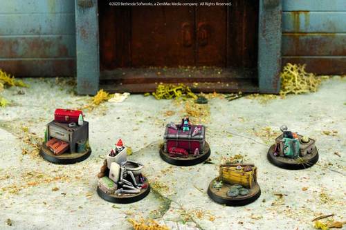 Fallout: Wasteland Warfare - Terrain Expansion - Objective Markers 1 (ONLINE ORDER ONLY)