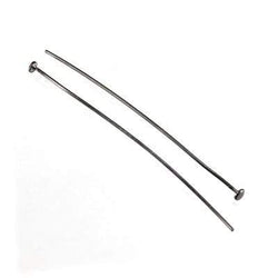 2" length Disc Headpin Black Gold plated .925 Silver, 22 Gauge Wire, 10 pieces per Bag (ONLINE ORDER ONLY)