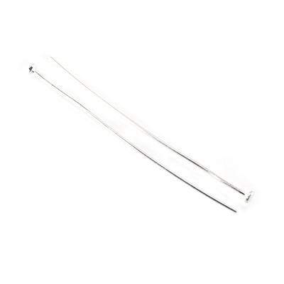 2" length Sterling Silver Disc Headpin, 22 Gauge Wire, 10 pieces per Bag (ONLINE ORDER ONLY)