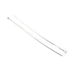 2" length Sterling Silver Disc Headpin, 22 Gauge Wire, 10 pieces per Bag (ONLINE ORDER ONLY)