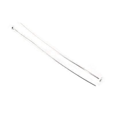 2" length Sterling Silver Disc Headpin, 22 Gauge Wire, 10 pieces per Bag (ONLINE ORDER ONLY)