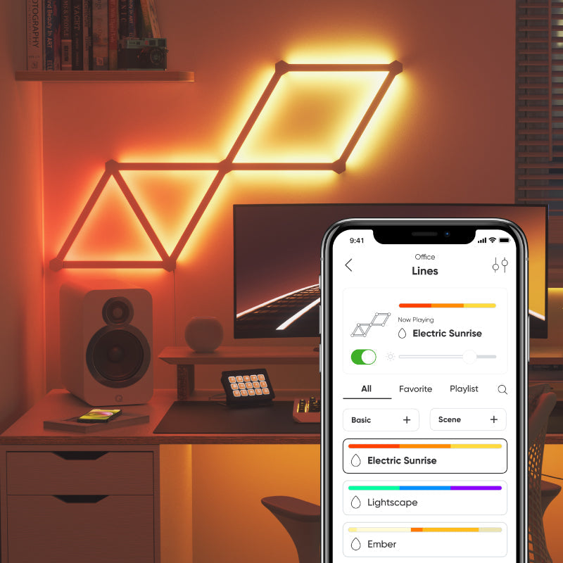 Nanoleaf Lines | SMK | White | 9 Pack | USA/CA (Online Order Only)