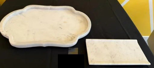 2 of ZODAX MARBLE TRAYS (Online Order Only)