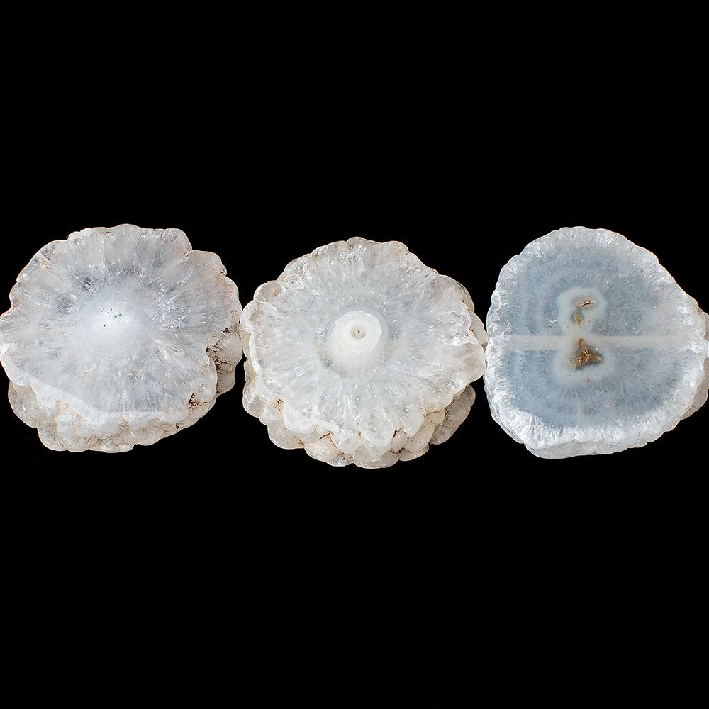 20-21mm Solar Quartz Straight Drilled Natural Slice Beads 8 inch 9 pieces (ONLINE ORDER ONLY)