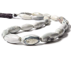 20-33mm Australian Blue Opal Plain Nugget Beads 17 inch 19 pieces (ONLINE ORDER ONLY)