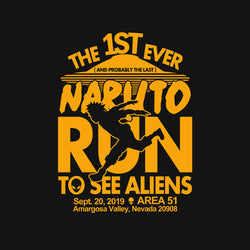 Naruto Run for Aliens (Online Order Only)