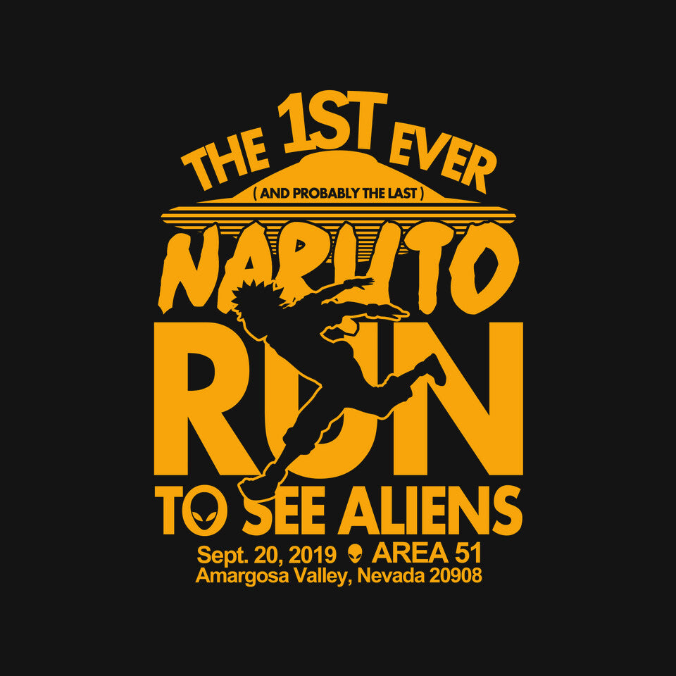 Naruto Run for Aliens (Online Order Only)