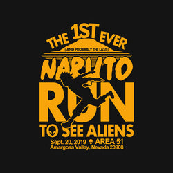 Naruto Run for Aliens (Online Order Only)