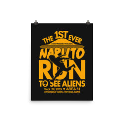Naruto Run for Aliens (Online Order Only)