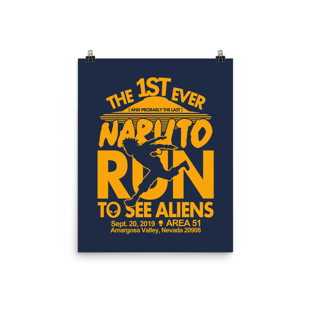 Naruto Run for Aliens (Online Order Only)