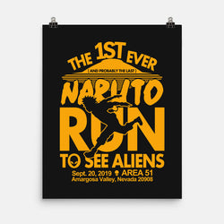 Naruto Run for Aliens (Online Order Only)